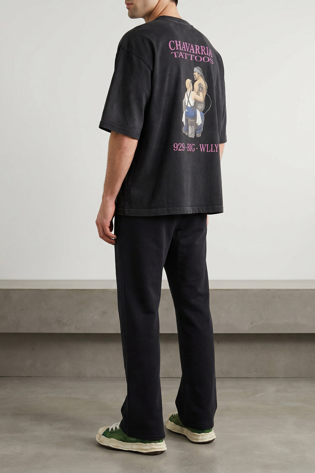 WILLY CHAVARRIA XS willy tattoo - buffalo tee cotton t-shirt