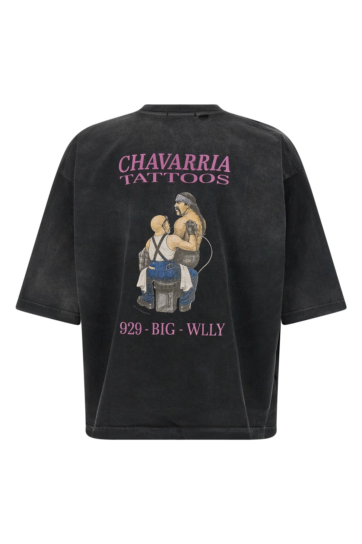 willy tattoo - buffalo tee cotton t-shirt