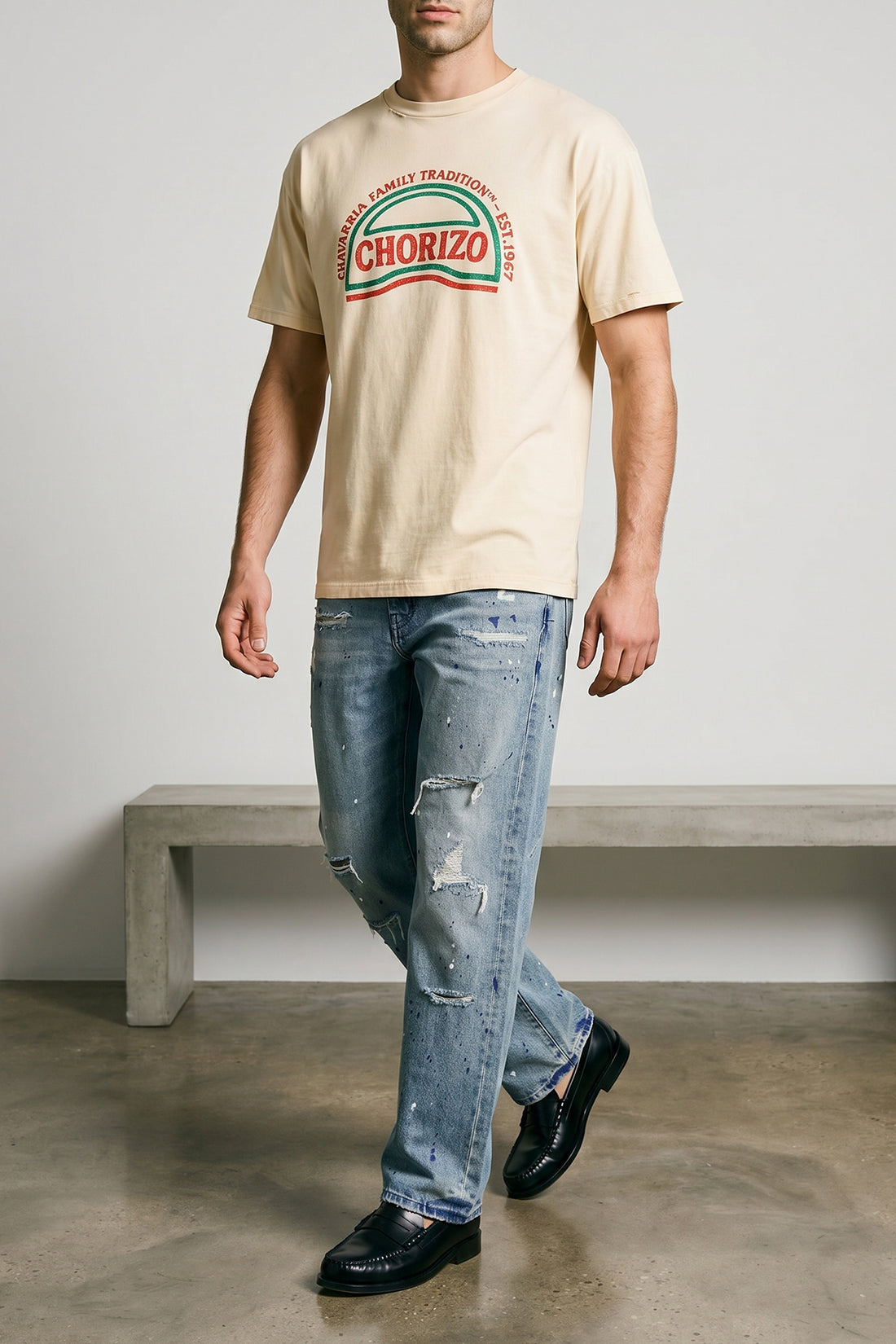 WILLY CHAVARRIA L chorizo - easy tee cotton t-shirt