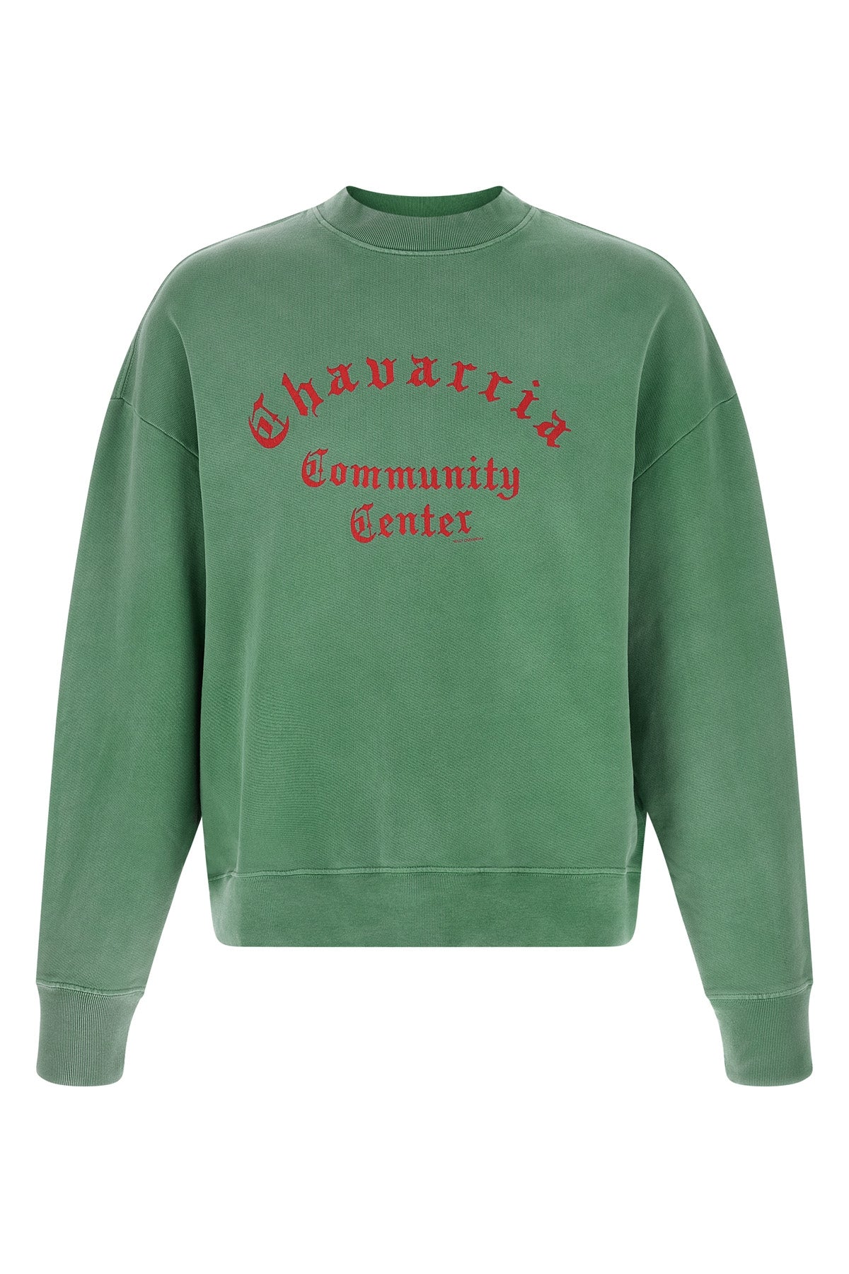 chavarria community center - hooligan sweatshirt in brushed cotton