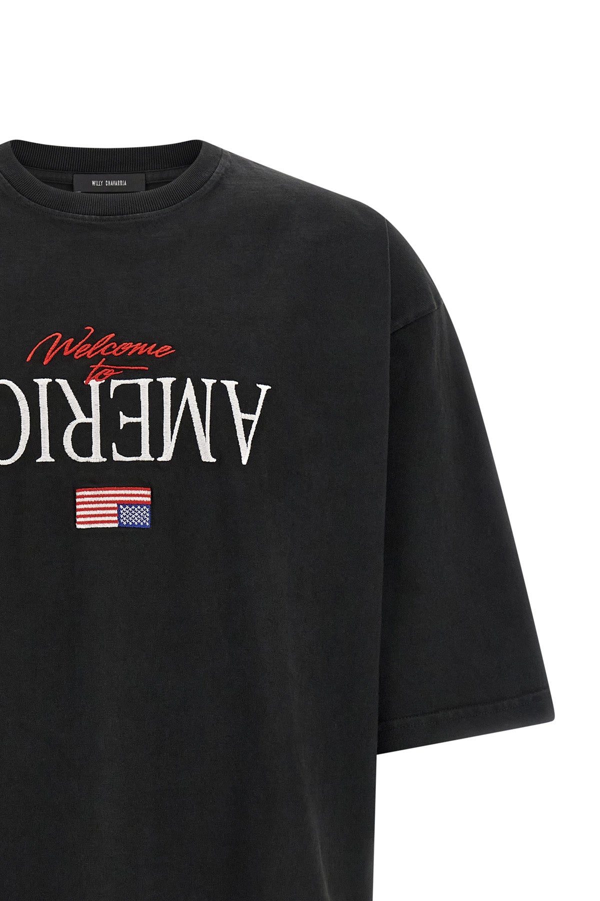 welcome to america- buffalo heavy cotton t-shirt