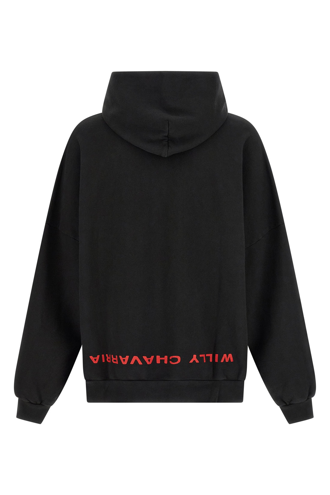 WILLY CHAVARRIA M welcome to america - hooligan hoodie in brushed cotton