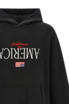 welcome to america - hooligan hoodie in brushed cotton