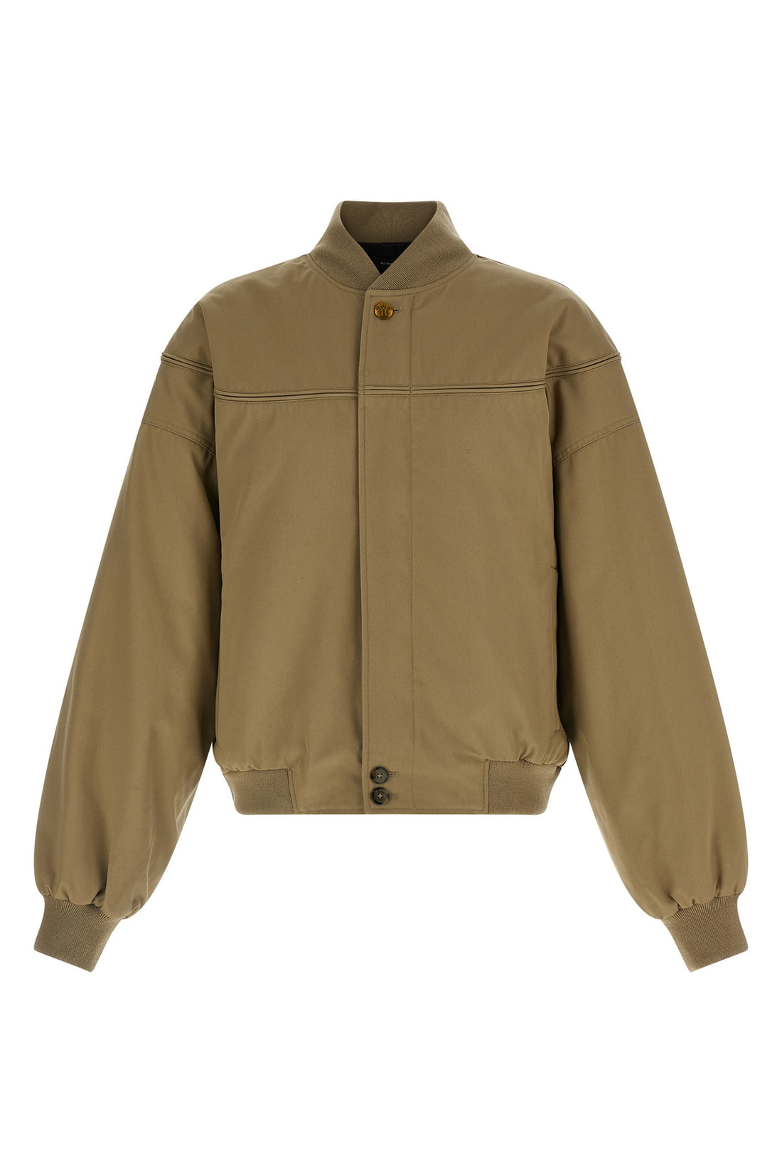 WILLY CHAVARRIA L gas station cotton canvas bomber jacket