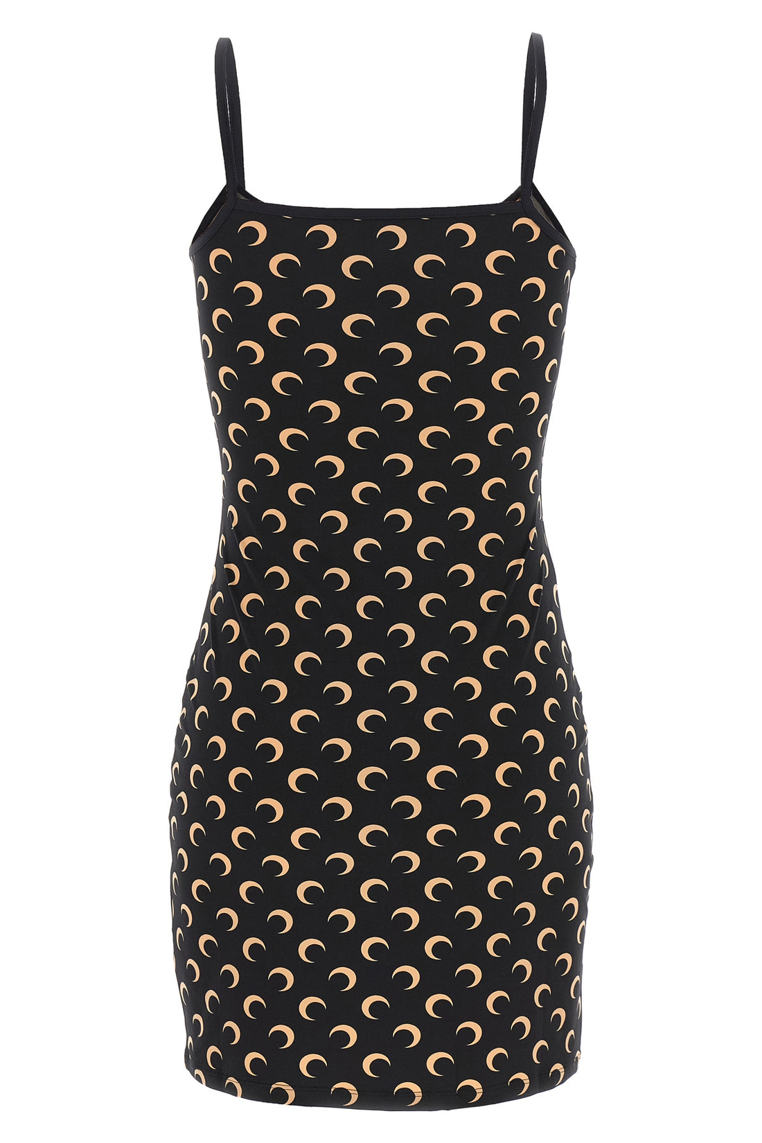 MARINE SERRE M all-over stretch jersey dress