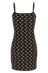 all-over stretch jersey dress