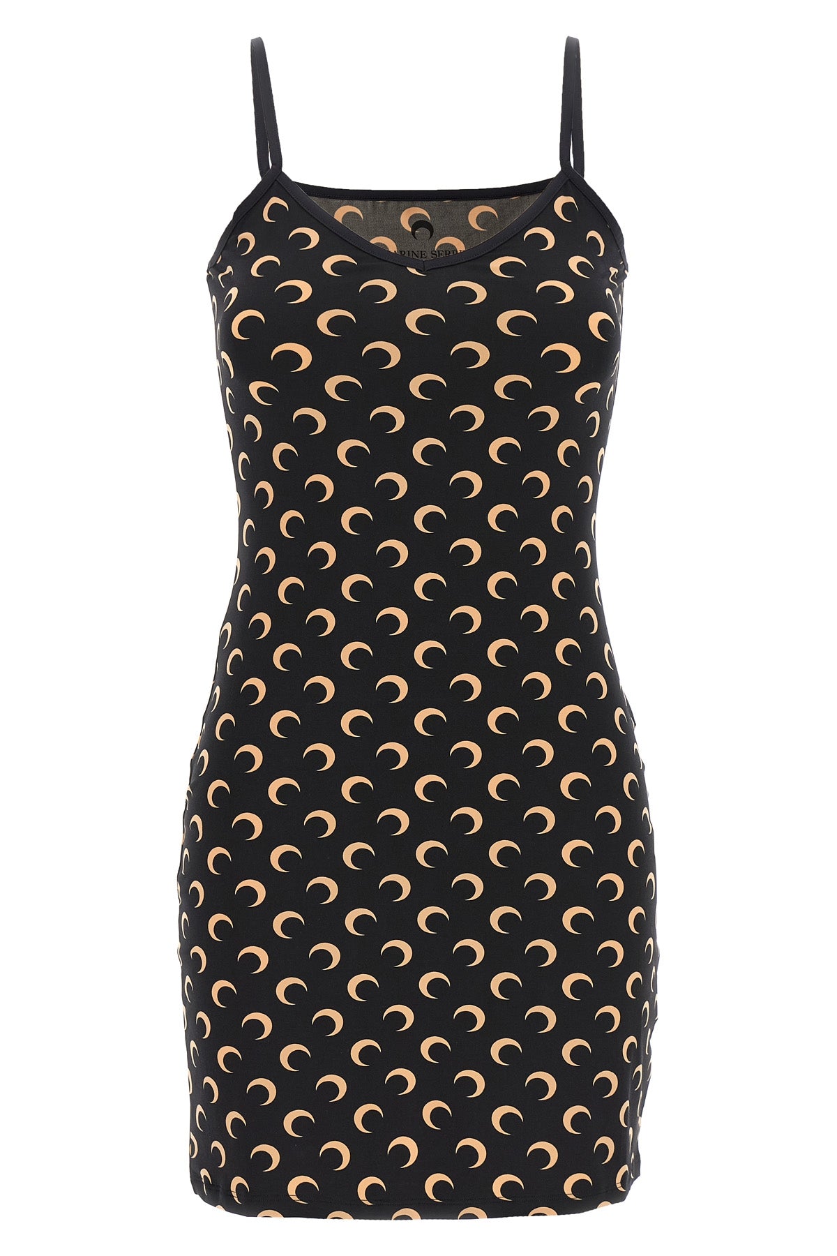 all-over stretch jersey dress