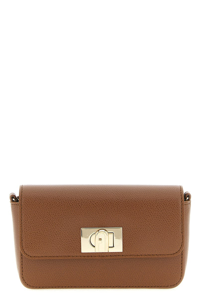 the furla 1927 mini crossbody bag defines compact elegance through a structure