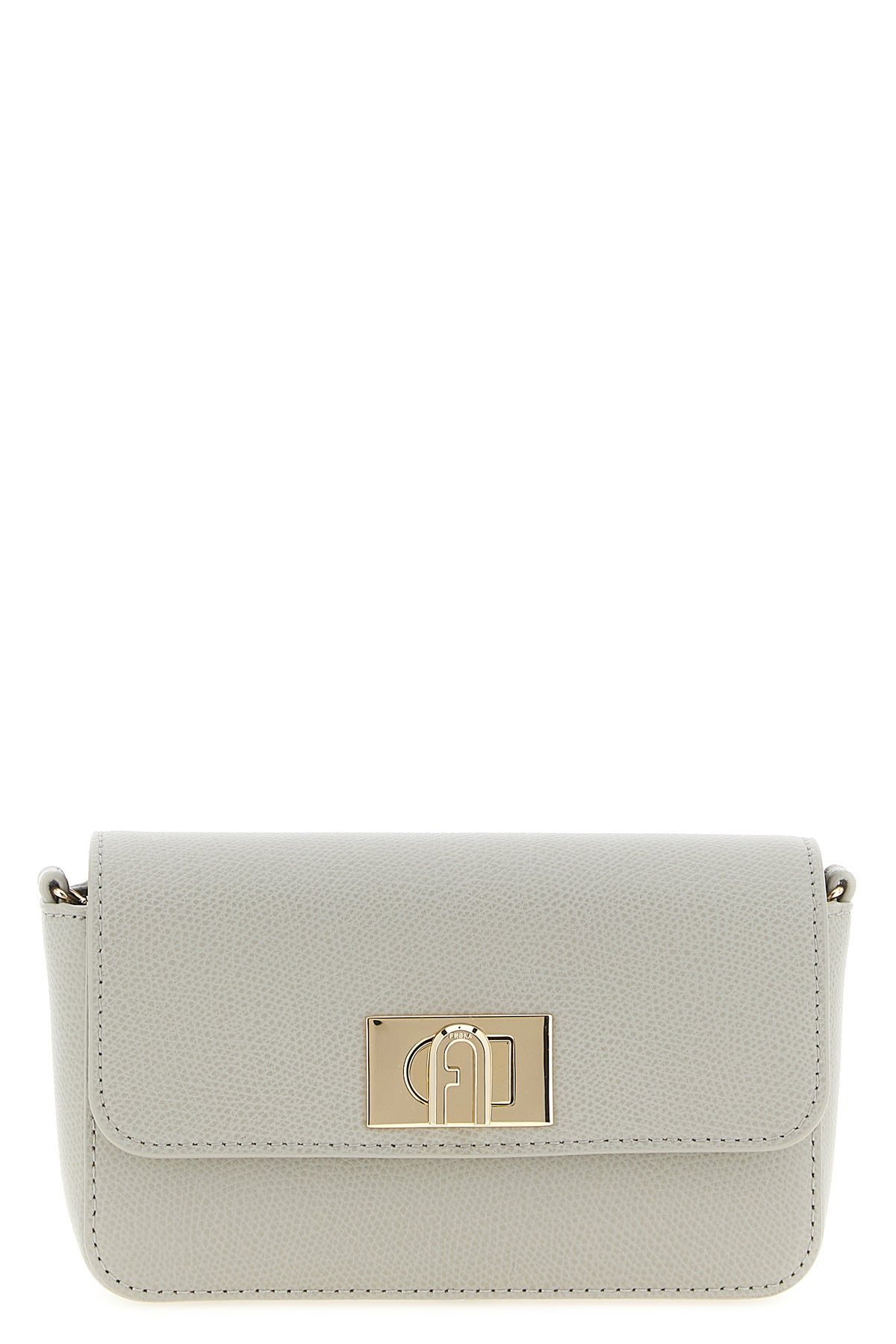 the furla 1927 mini crossbody bag is made of fine hammered calf leather