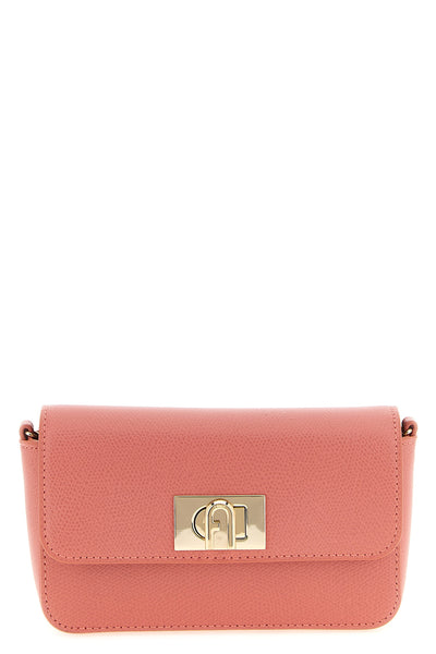 the furla 1927 mini crossbody bag is made of fine calf leather