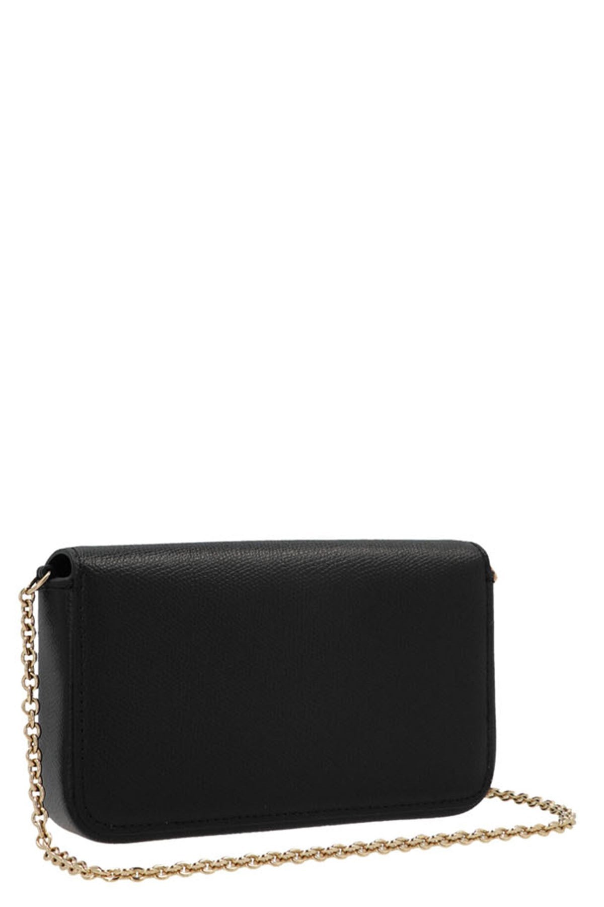 furla 1927 mini grained textured printed leather shoulder bag