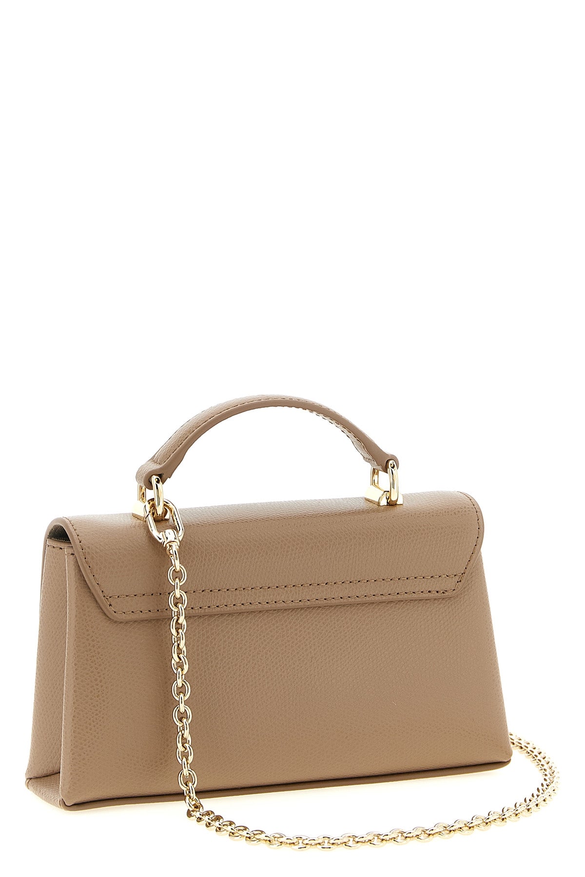 furla 1927 mini crossbody bag in fine printed leather