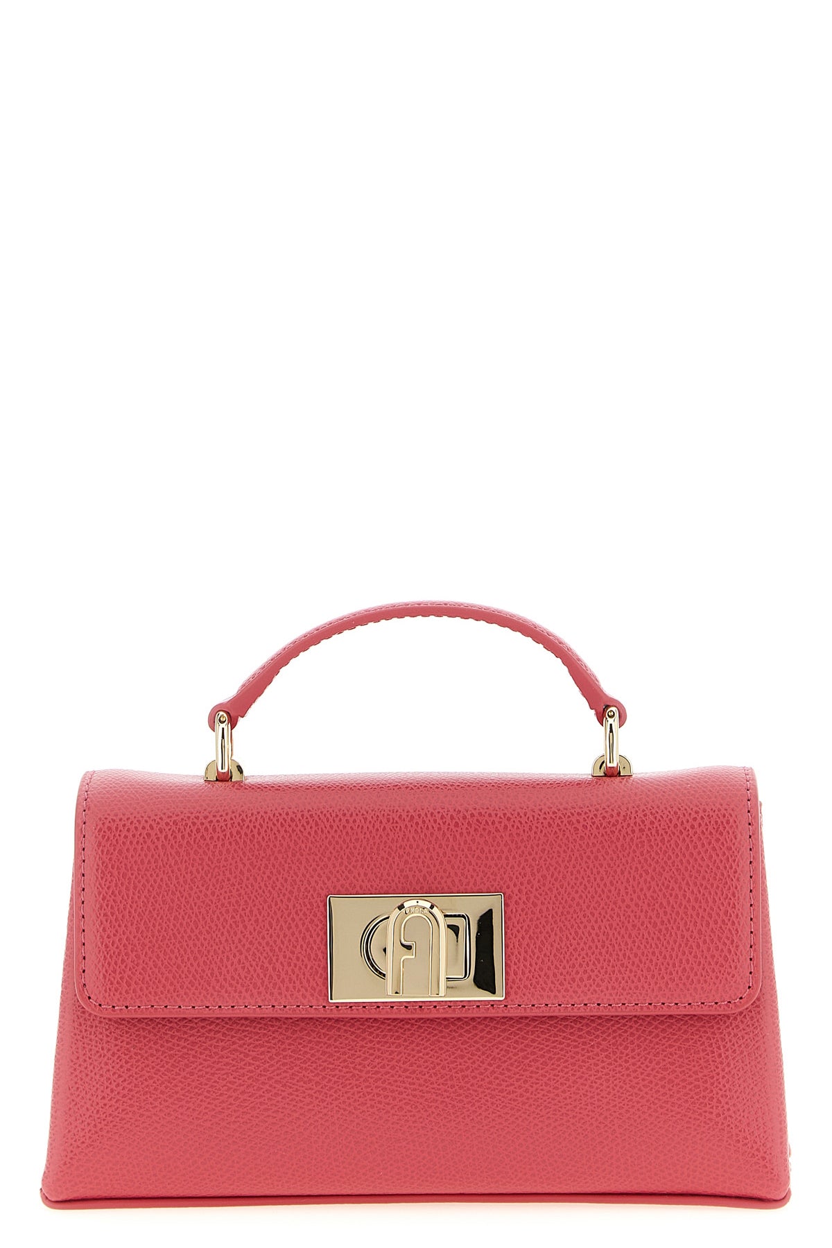 furla 1927 mini crossbody bag in fine printed leather