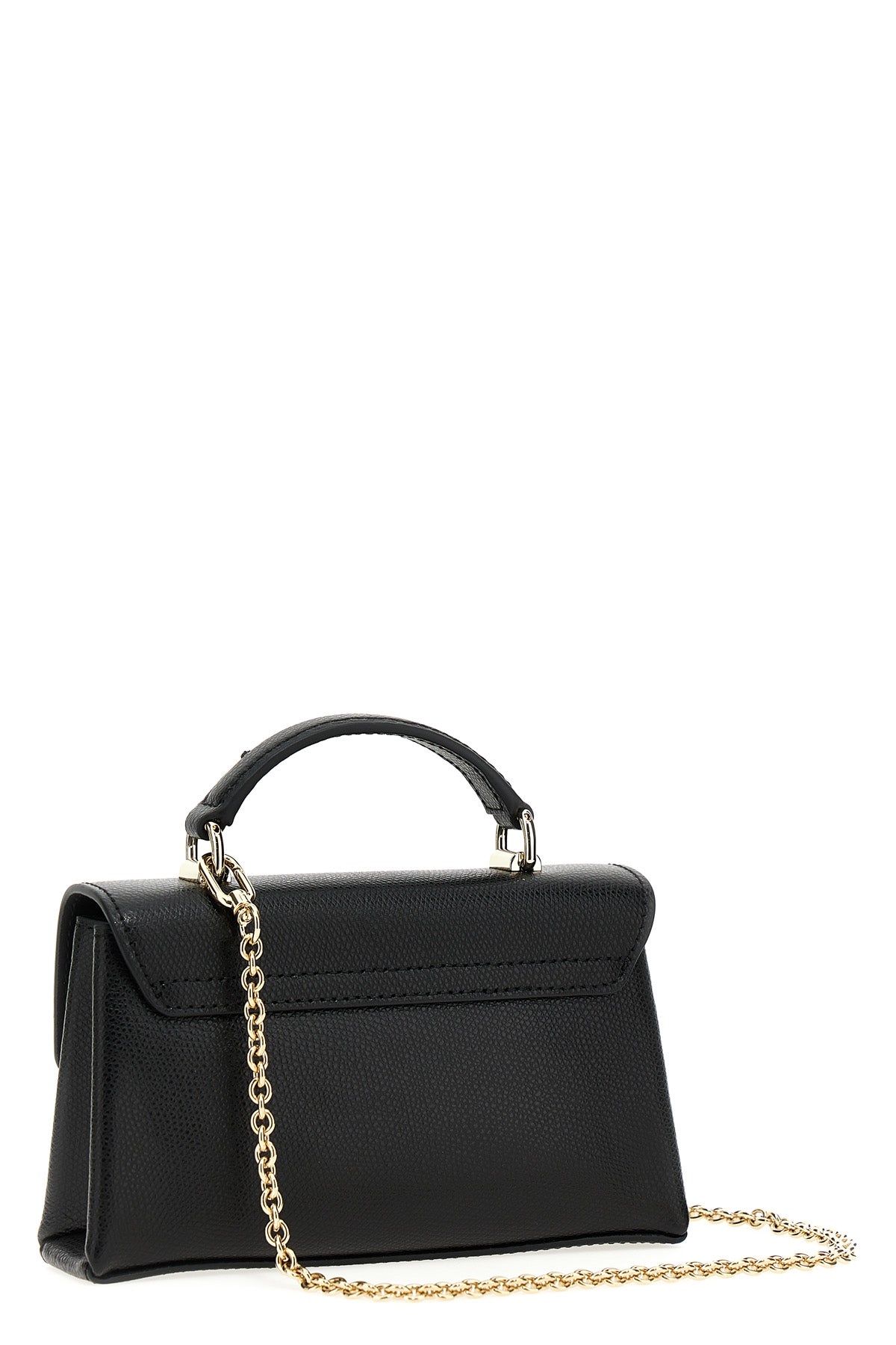 furla 1927 mini shoulder bag in fine grained textured printed leather