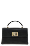 furla 1927 mini shoulder bag in fine grained textured printed leather