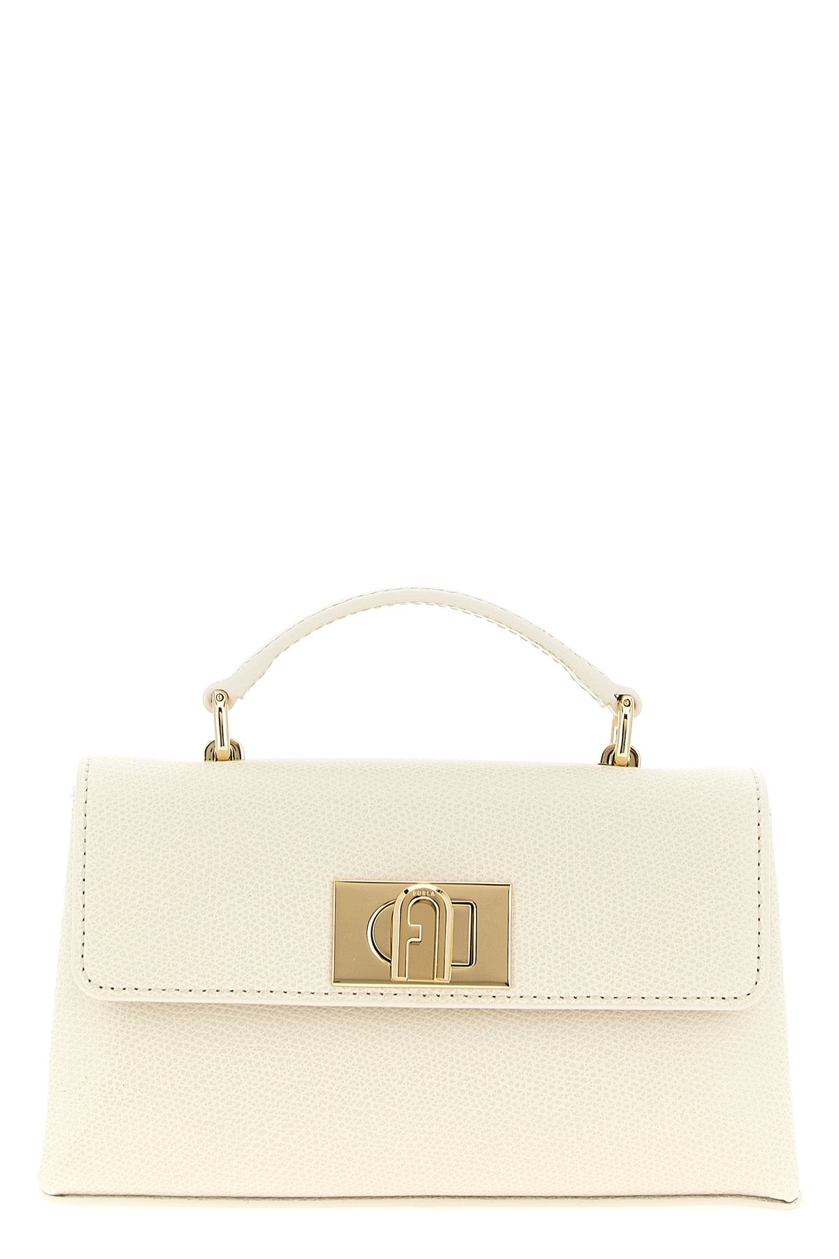 furla 1927 mini crossbody bag in fine printed leather