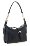 mignon furla tonie shoulder bag in fine grain-effect printed leather