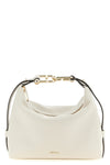 mignon furla tonie shoulder bag in fine grain-effect printed leather