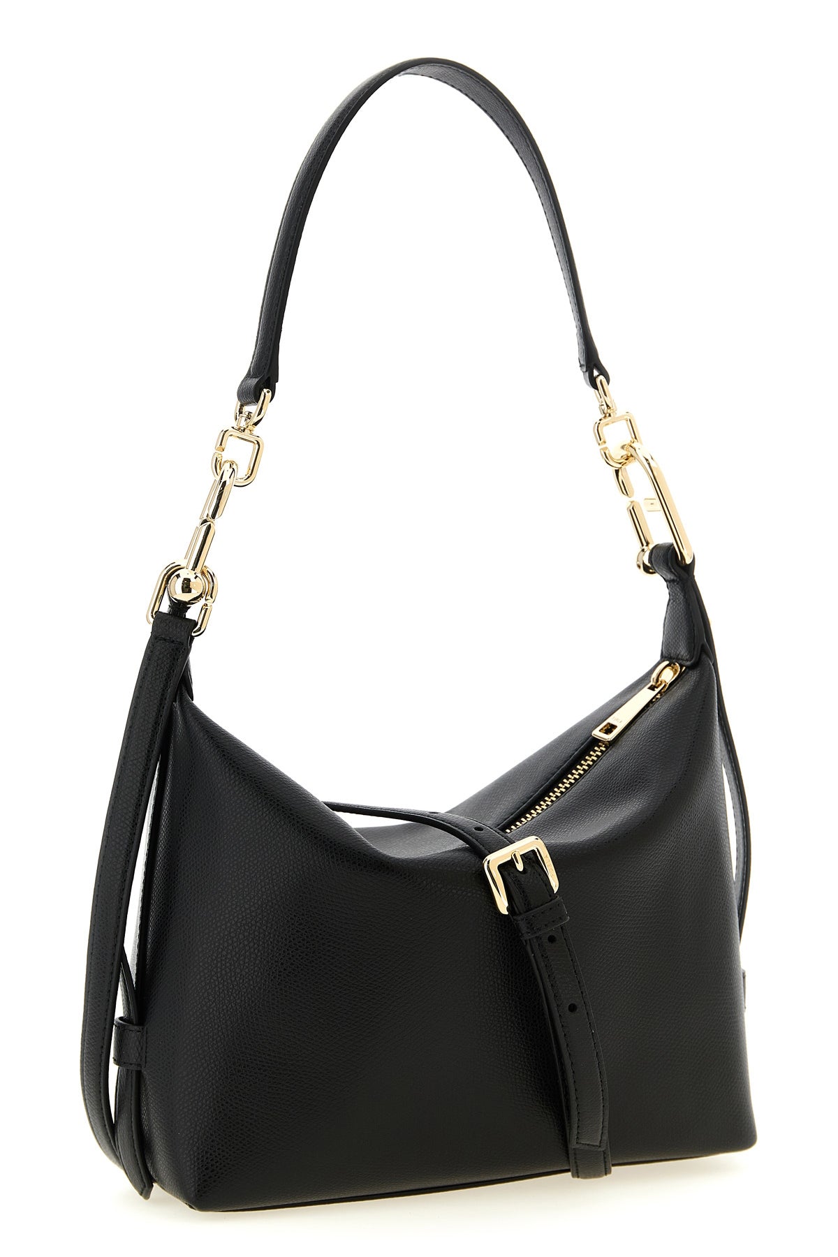 mignon furla tonie shoulder bag in fine grain-effect printed leather
