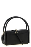 boston nicole mini handbag in grain-effect print leather