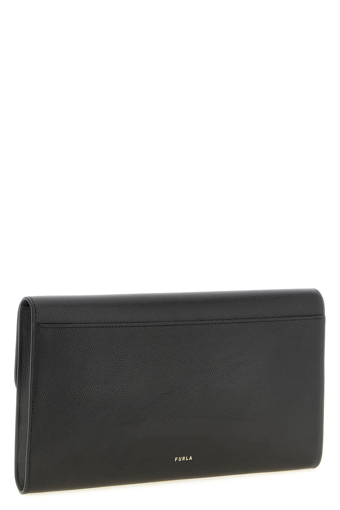 FURLA OS the furla iride clutch in fine printed calf leather defines an essential and g