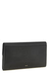 the furla iride clutch in fine printed calf leather defines an essential and g