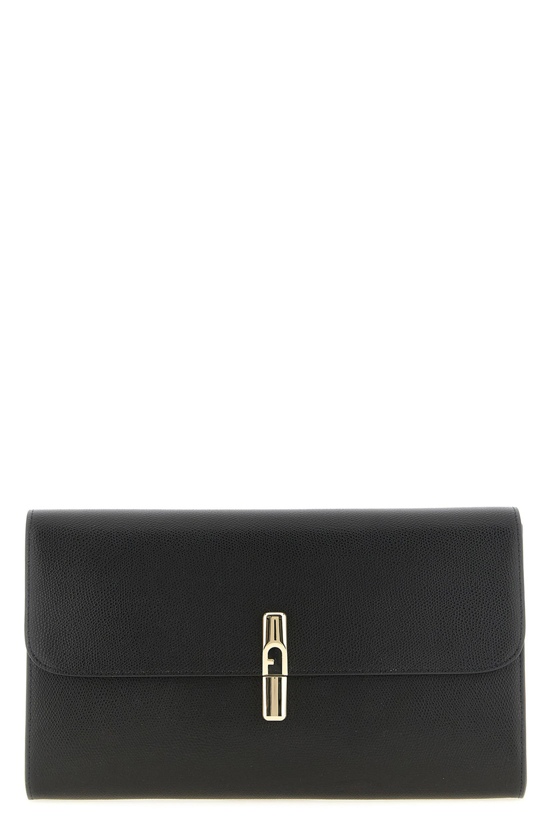FURLA OS the furla iride clutch in fine printed calf leather defines an essential and g