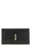 the furla iride clutch in fine printed calf leather defines an essential and g