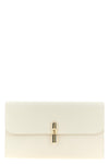 the furla iride printed calf leather clutch defines a rigorous and minimal aes