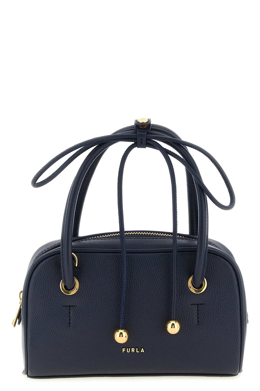 FURLA OS the furla poppy s handbag is made of fine full-grain diamond leather in the na