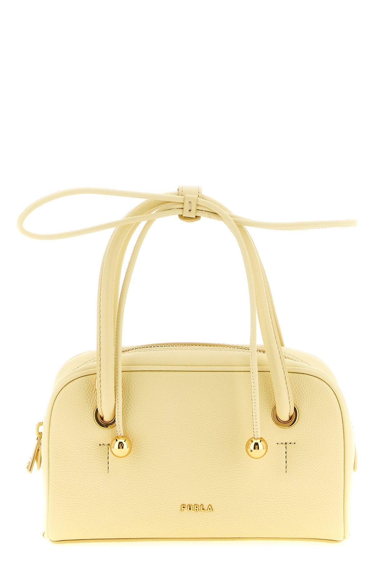 the furla poppy mini handbag redefines the codes of leather goods through a st