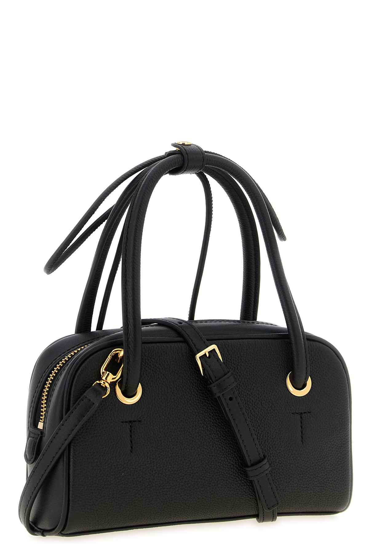 the furla poppy s handbag is made of fine diamond full-grain leather