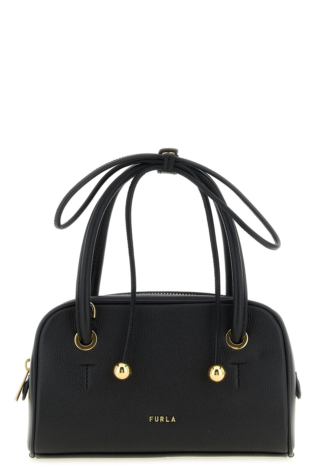 FURLA OS the furla poppy s handbag is made of fine diamond full-grain leather