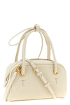 the furla poppy s handbag stands out for its structured dome silhouette