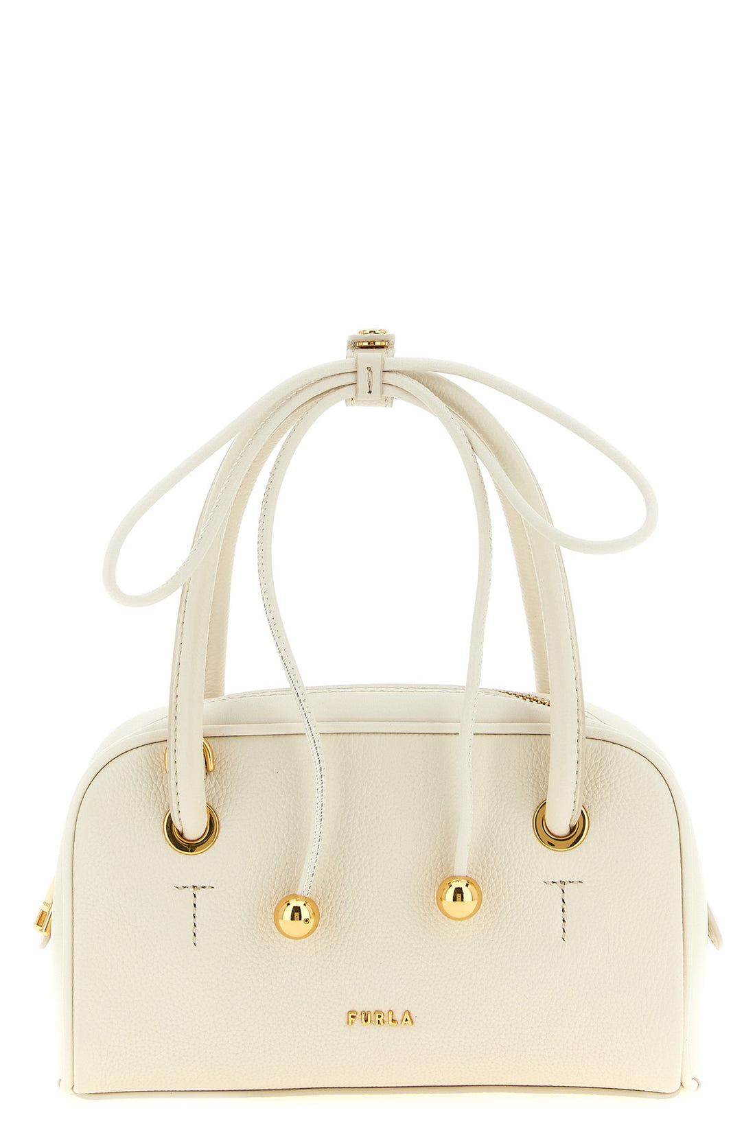 FURLA OS the furla poppy s handbag stands out for its structured dome silhouette