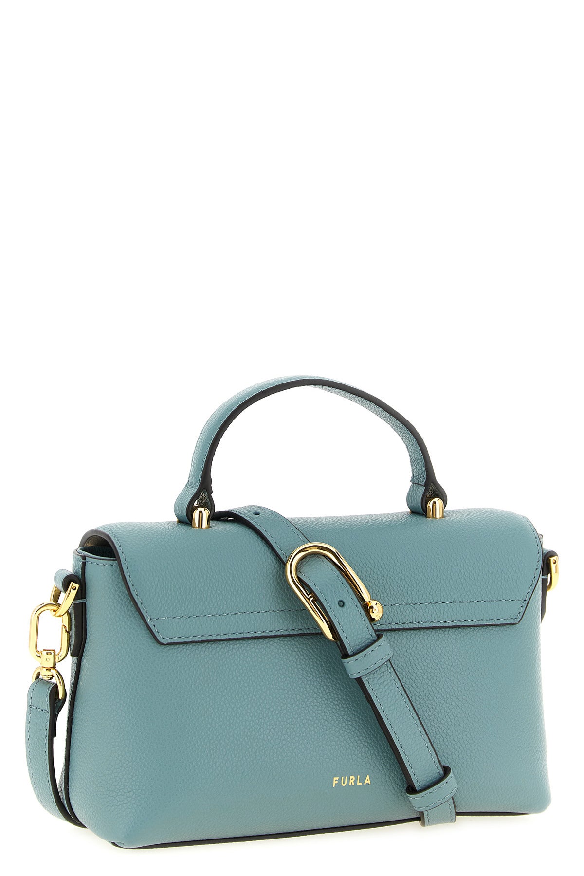 the furla moonlight mignon handbag defines a compact and structured silhouette