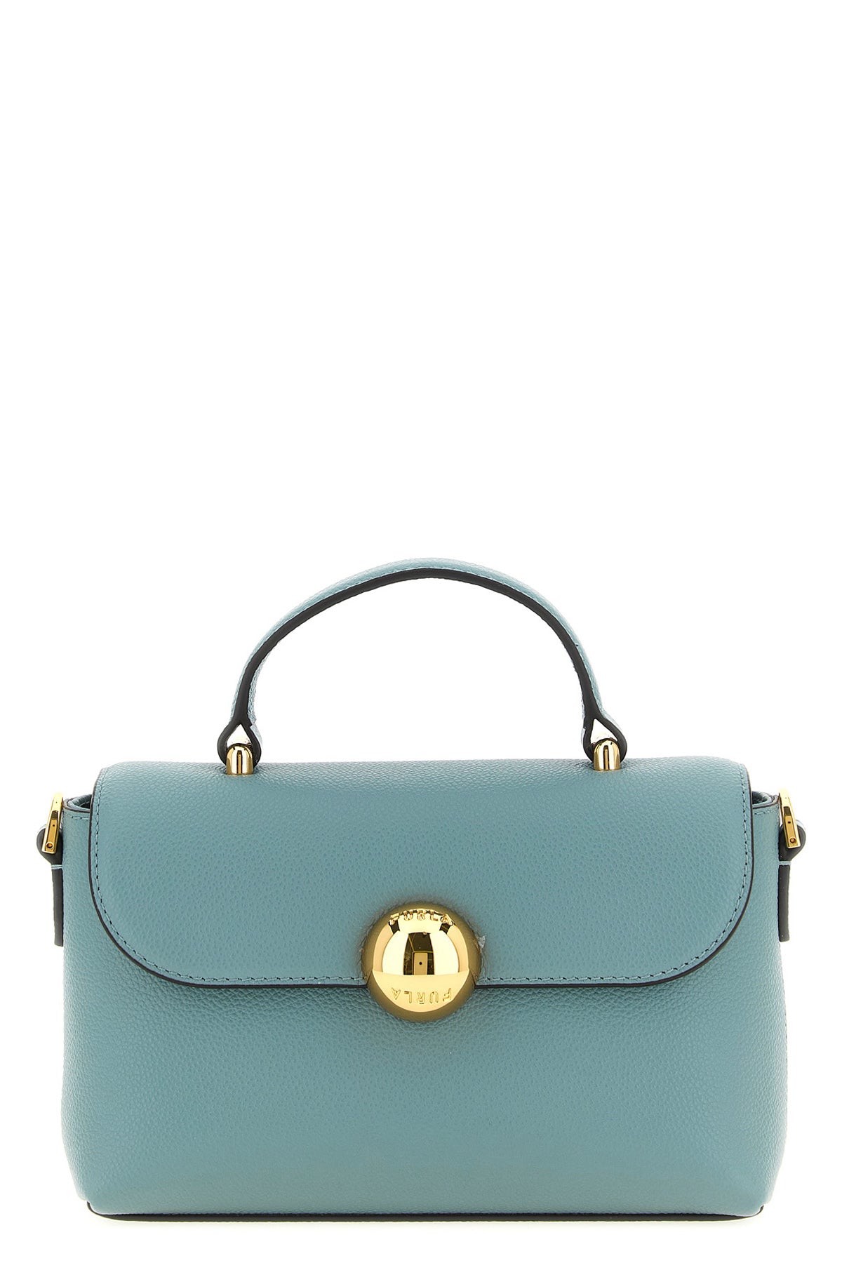 the furla moonlight mignon handbag defines a compact and structured silhouette
