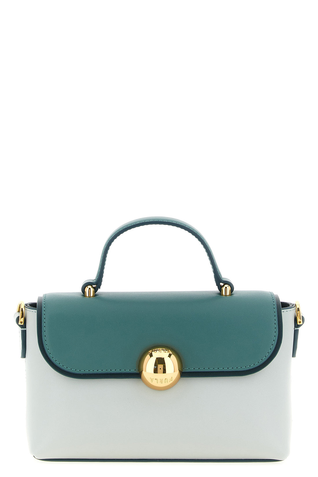 FURLA OS the furla moonlight mignon handbag in fine smooth sydney calf leather features