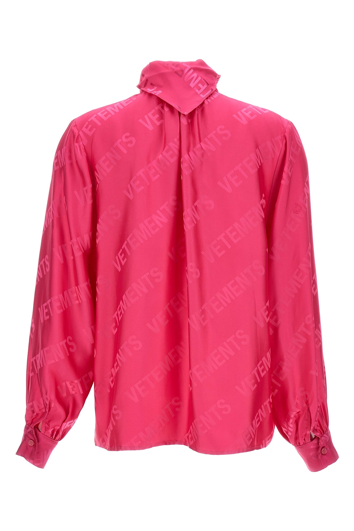 monogram viscose blouse