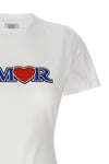 amor stretch cotton crew neck t-shirt