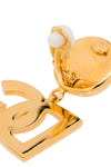 gold pop earrings