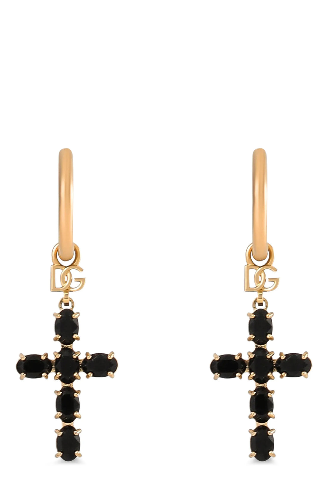 DOLCE &amp; GABBANA OS the creole earrings by dolce &amp; gabbana are distinguished by a hoop construction