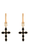 the creole earrings by dolce & gabbana are distinguished by a hoop construction