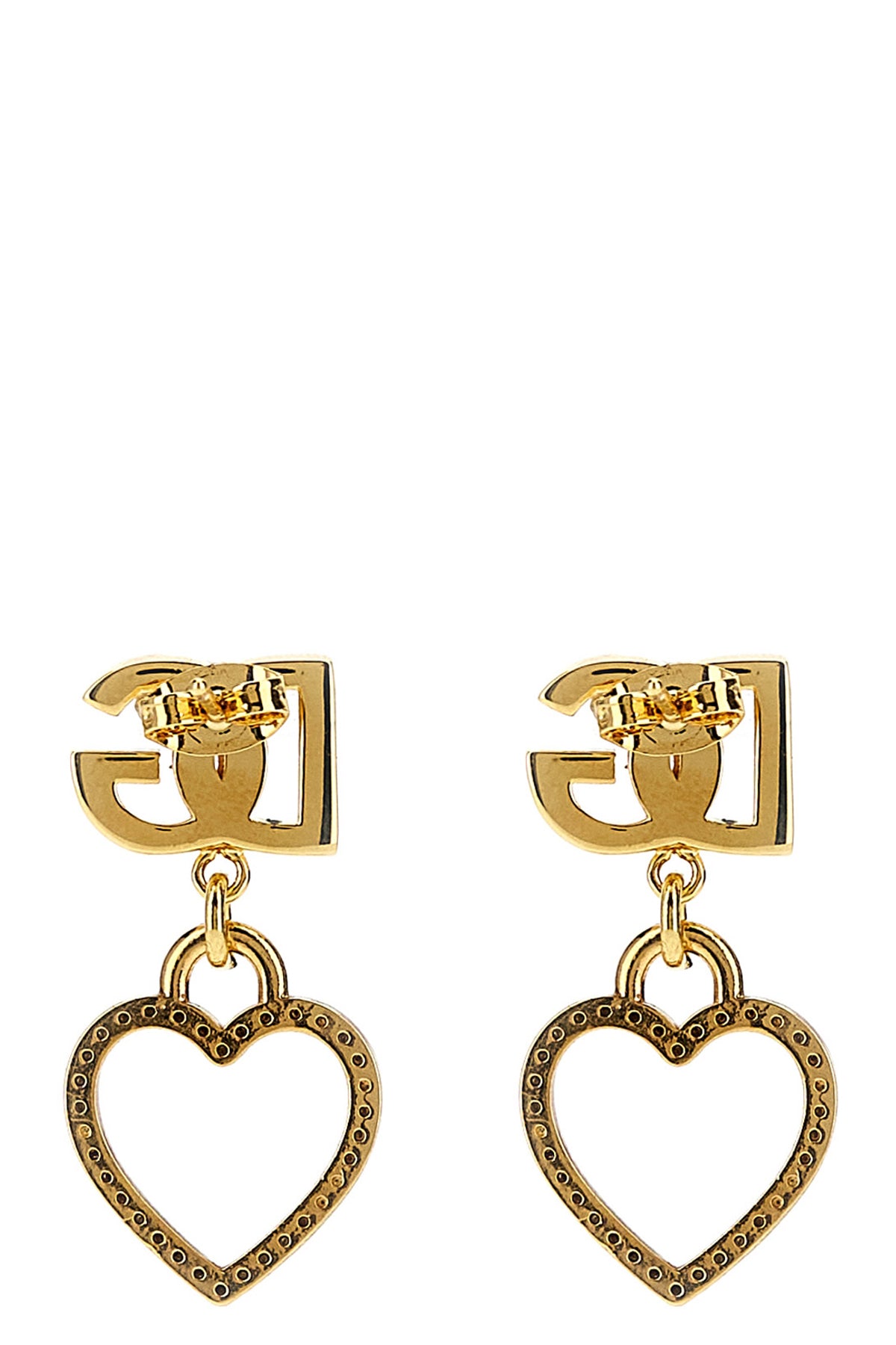 metal earrings
