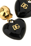 the dolce & gabbana clip earrings are distinguished by a pendant silhouette