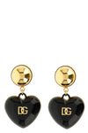 the dolce & gabbana clip earrings are distinguished by a pendant silhouette