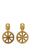 metal earrings