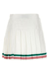casa way pleated silk skirt