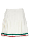 casa way pleated silk skirt