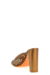 luce sandals in fine woven nappa leather